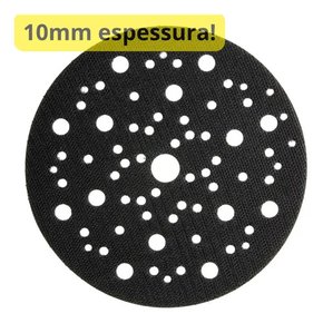 Interface 10mm Lixadeira D. 150mm, 6" 52 Furos Velcro Prato